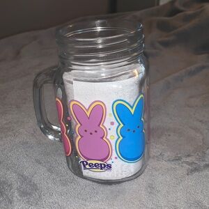 Peeps, Glass, Beautiful bright colors, Never Used, Great for an Eater Basket